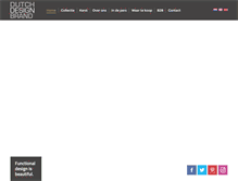Tablet Screenshot of dutchdesignbrand.com